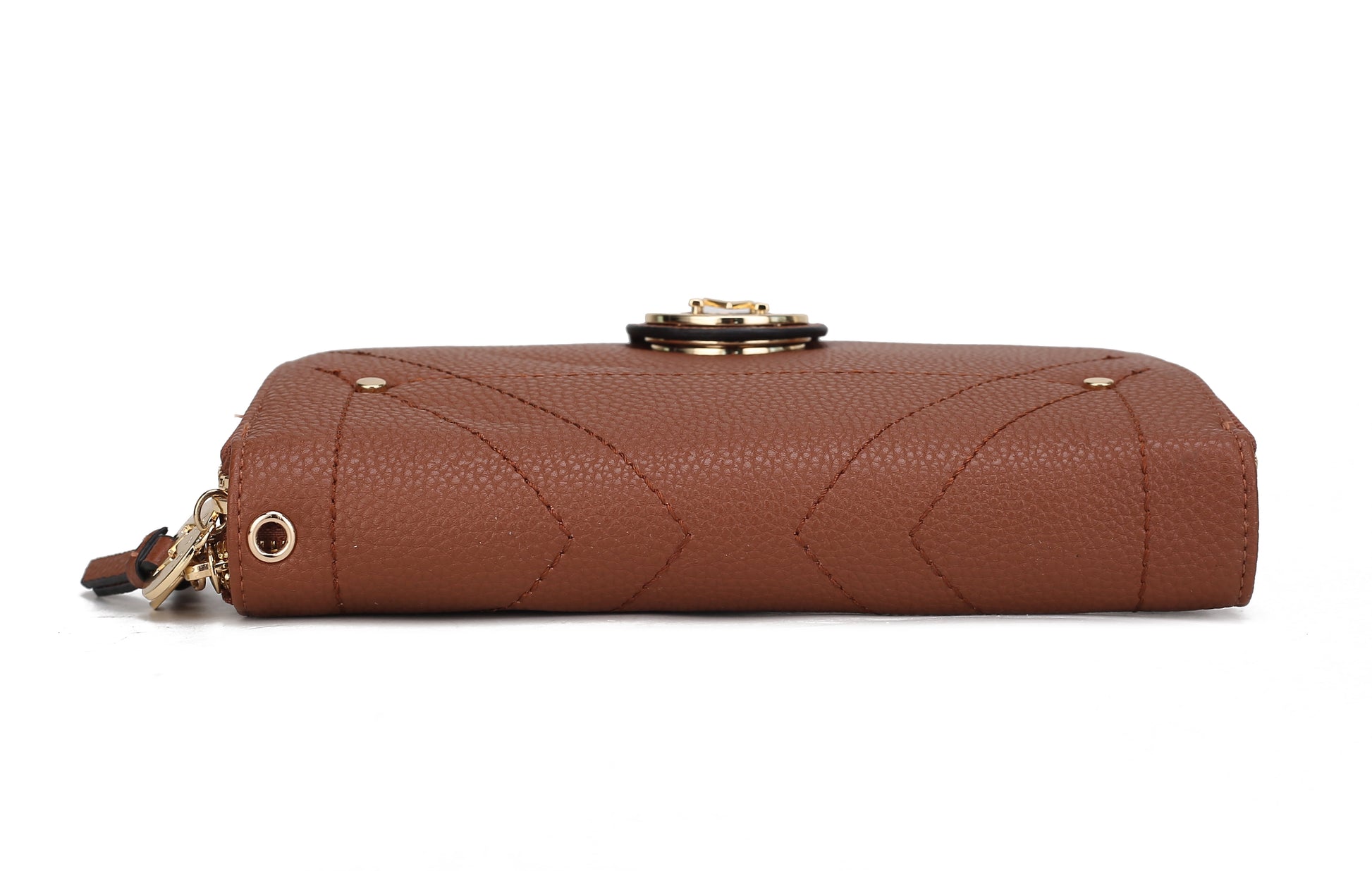 Women’S Cell Phone Purse Handbag, Wristlet Wallet Crossbody Bags by Mia K - Charcoal Gray