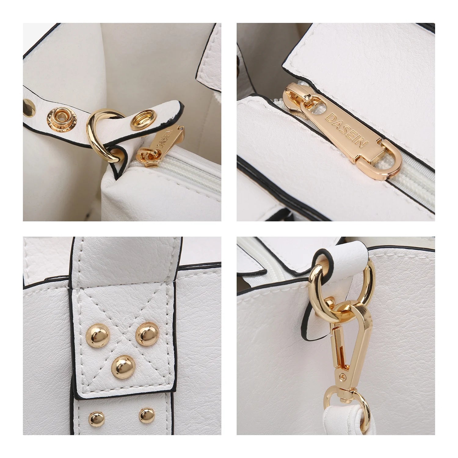 Women'S 3Pcs Purse Handbag Shoulder Bag Tote Satchel Hobo Bag Briefcase Work Bag for Ladies