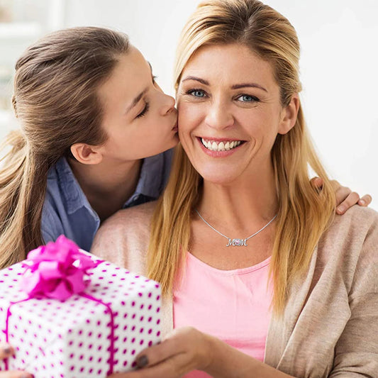 Mothers Day Gifts for Mom Sterling Silver Heart Birthstone Necklaces for Women,Birthday Jewelry Gifts for Her Girlfriend Wife Mom