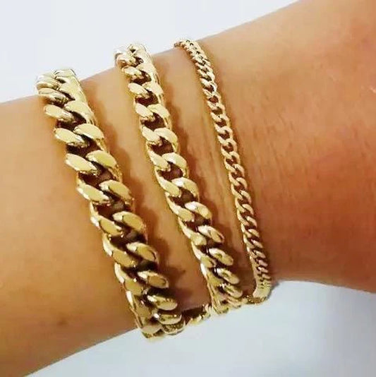 Stylish Cuban Chain Bracelet