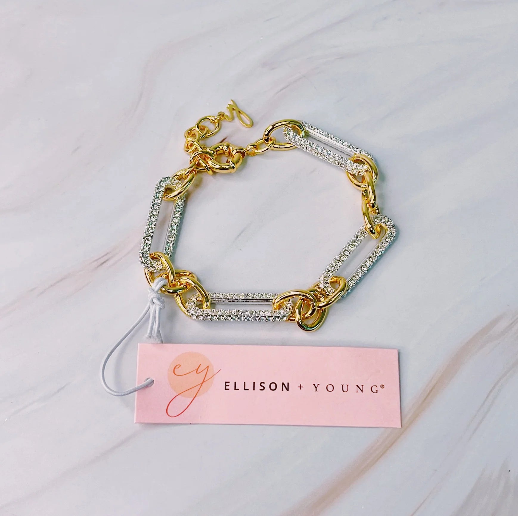 Chic and Glam Chain Bracelet