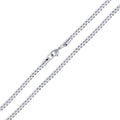 Mens Stainless Steel 3Mm Medium Men'S Box Chain Necklace